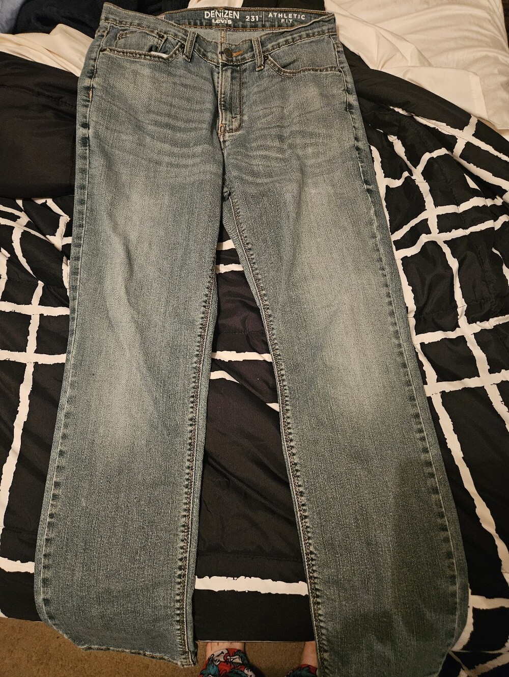 Denizen by Levi's 231 Athletic Fit Jeans Men's 30x32 Medium Wash Stretch
